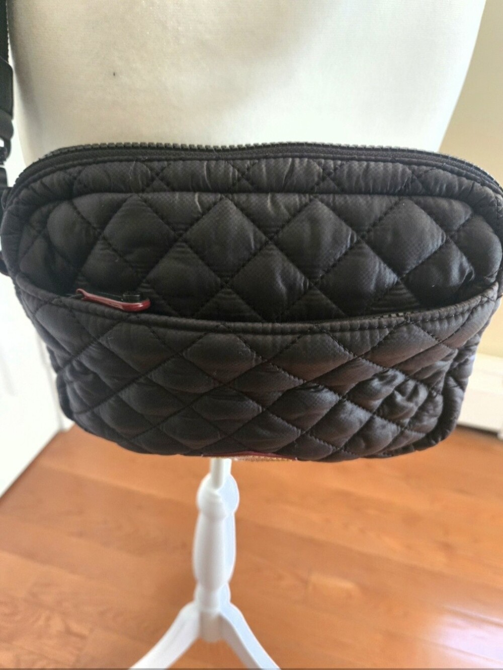 MZ Wallace Small Metro Black Crossbody Camera Bag